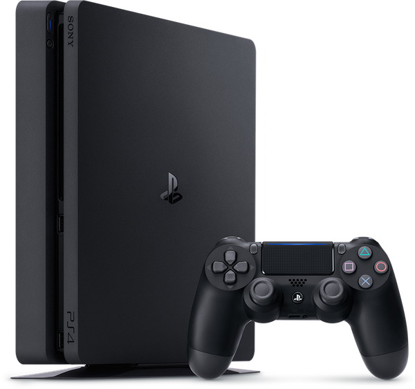 PlayStation 4 slim craqué