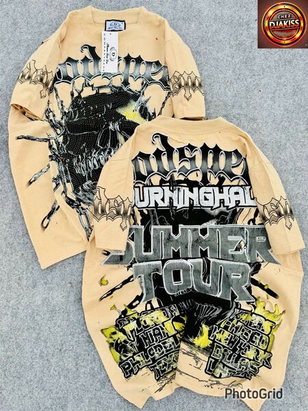 T-shirt imprimé été homme