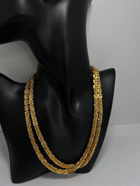 Collier en or raffiné