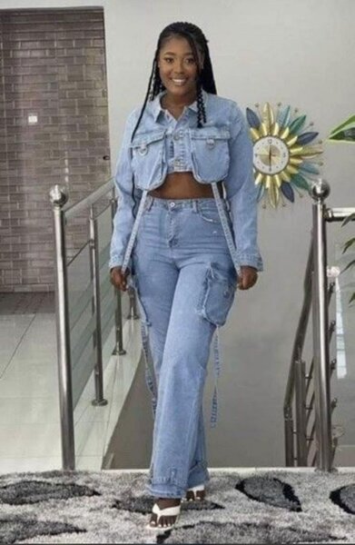 Ensemble en jean décontracté