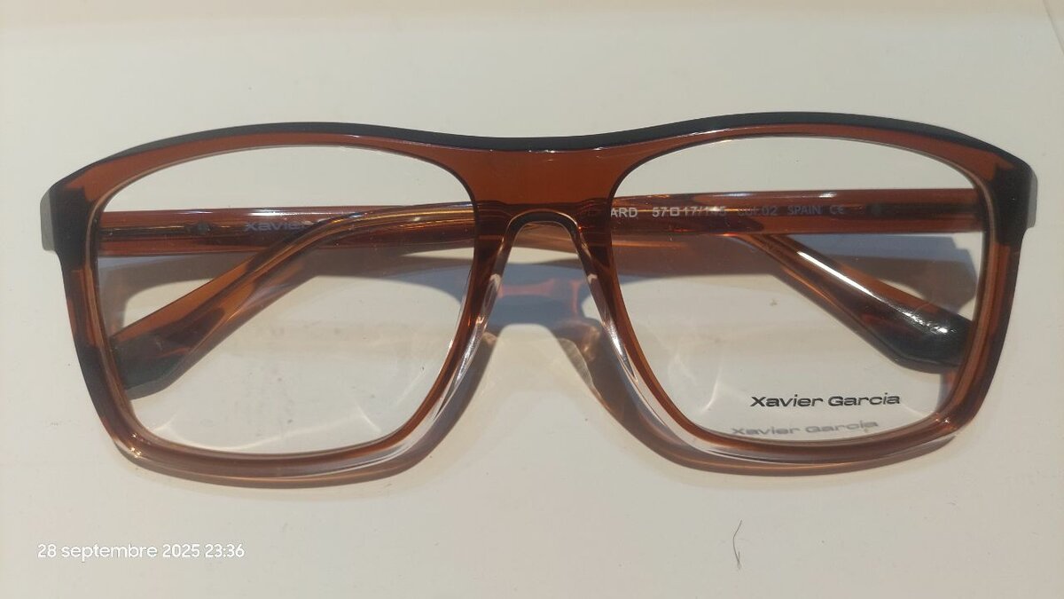 Lunettes Xavier Garcia élégantes