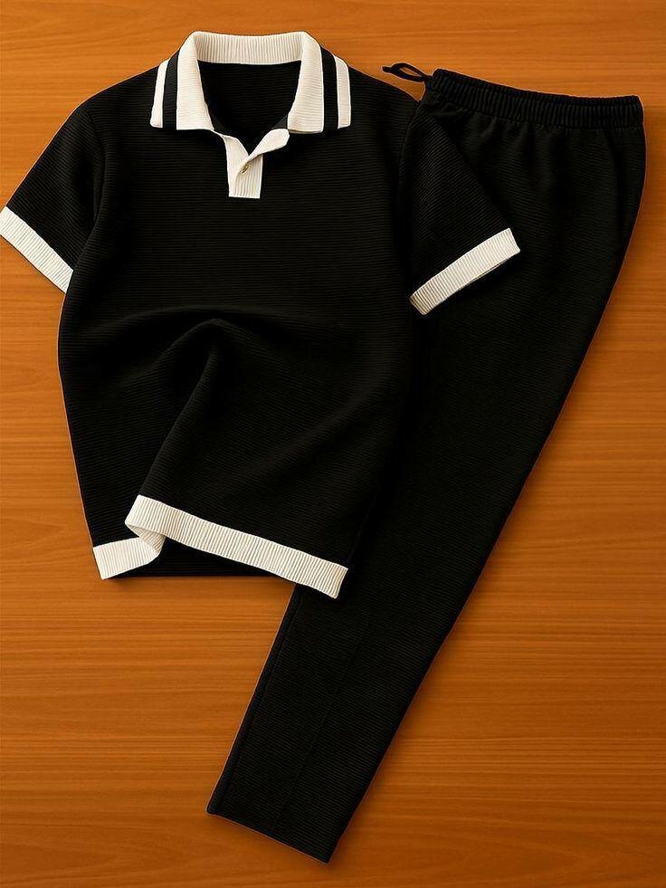Ensemble polo et pantalon homme