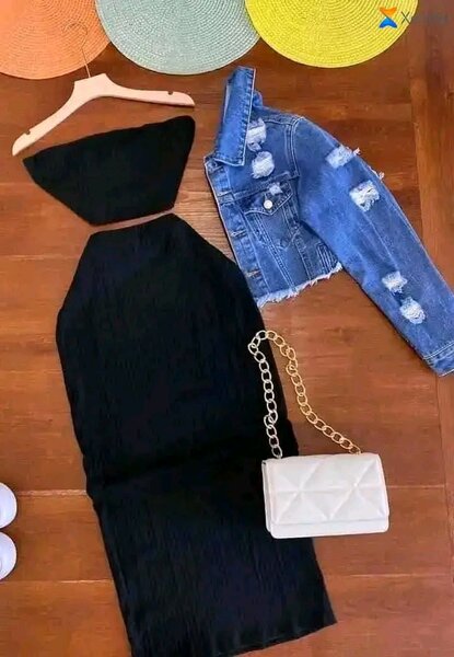 Robe noire élégante