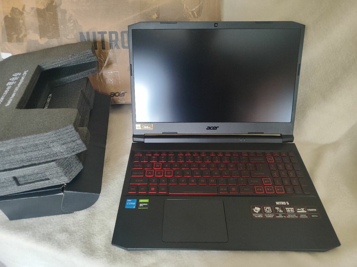 Acer nitro 5 gaming new import