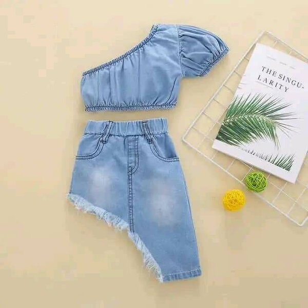 Ensemble denim pour filles