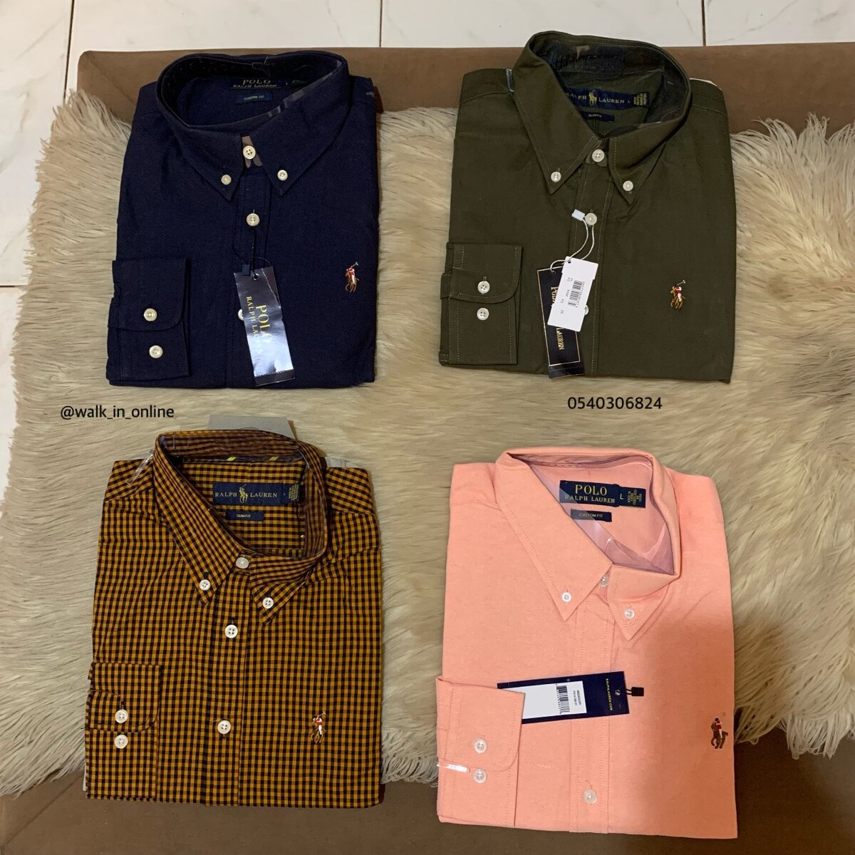 Polo long sleeves shirts
