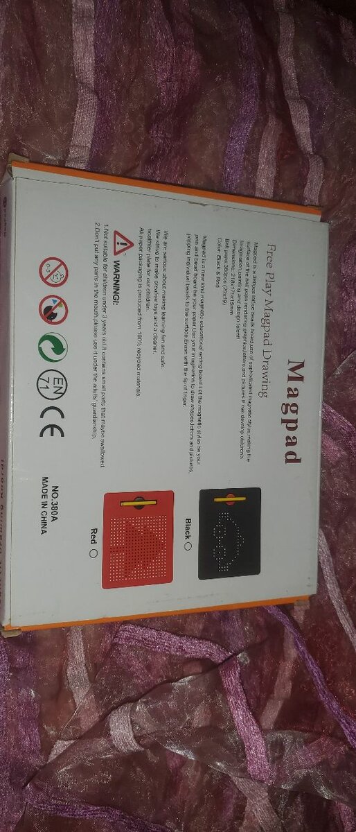 Mini magpad magnétique drawing board