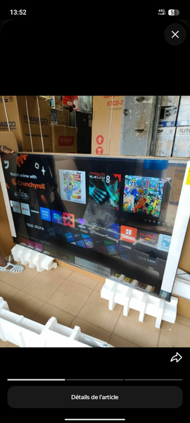 Téléviseur 75" Hisense UHD 4K