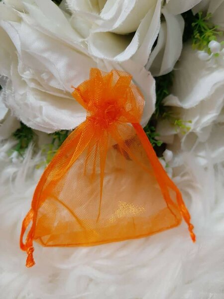 Sac organza orange