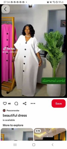 Elegant Maxi Kaftan Dress