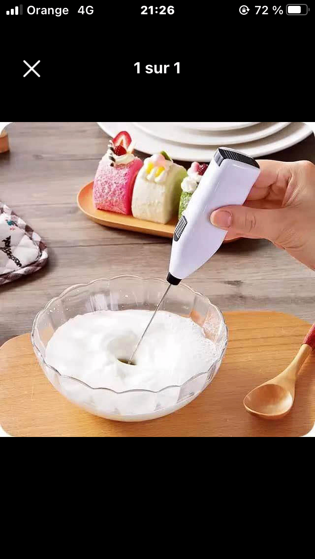 Mini batteur manuels