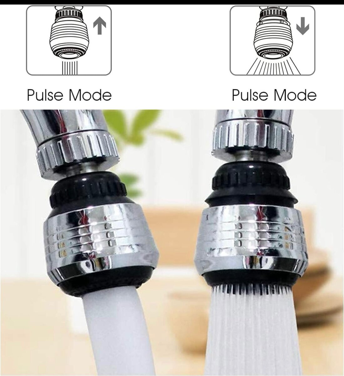 Embout Aérateur De Robinet Rotatif à 360° Pour économie D'ea