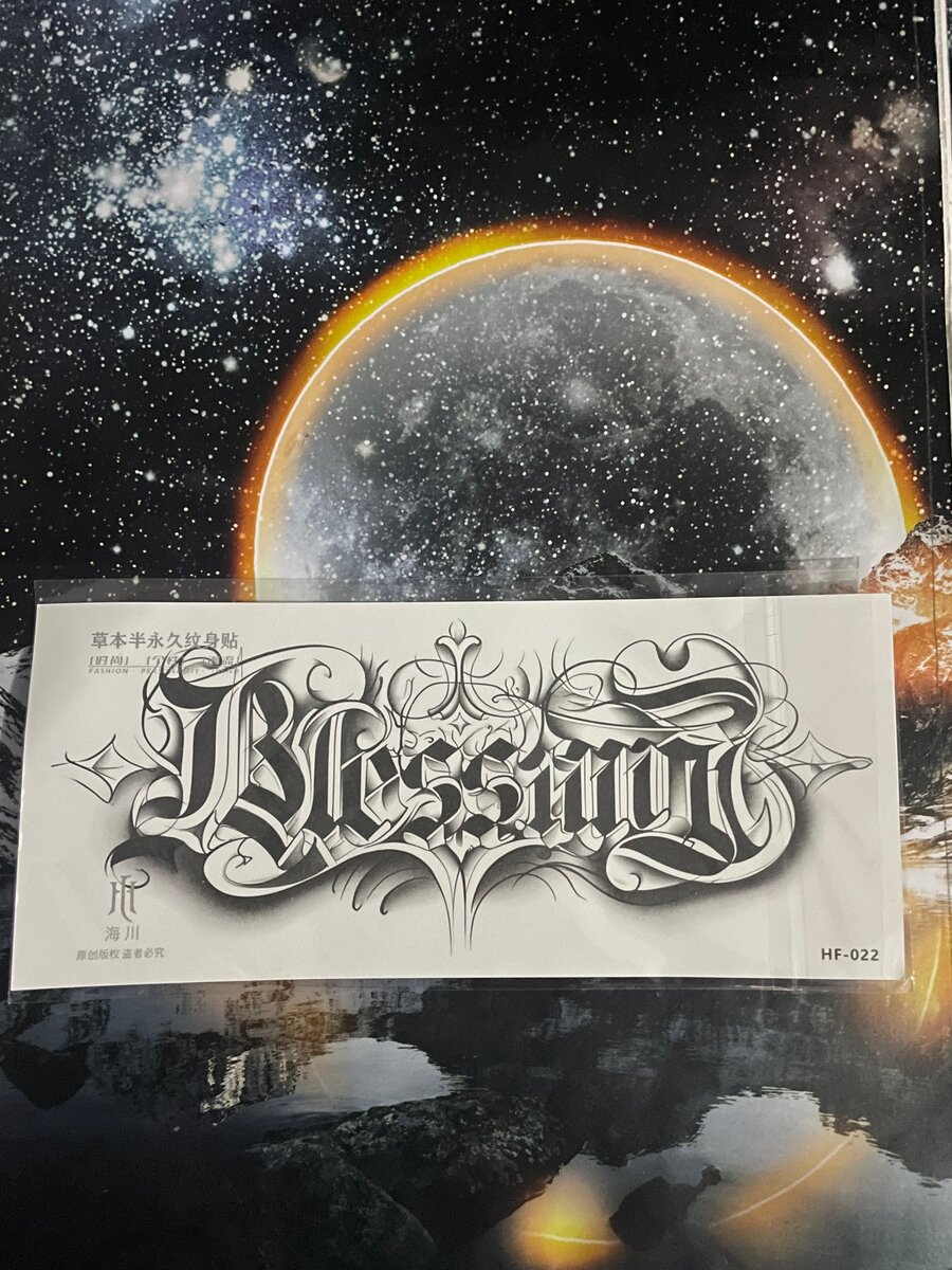 Tatouages temporaires artistiques