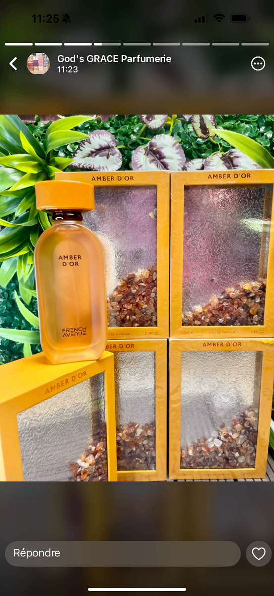 Parfum Amber D'OR Unisexe