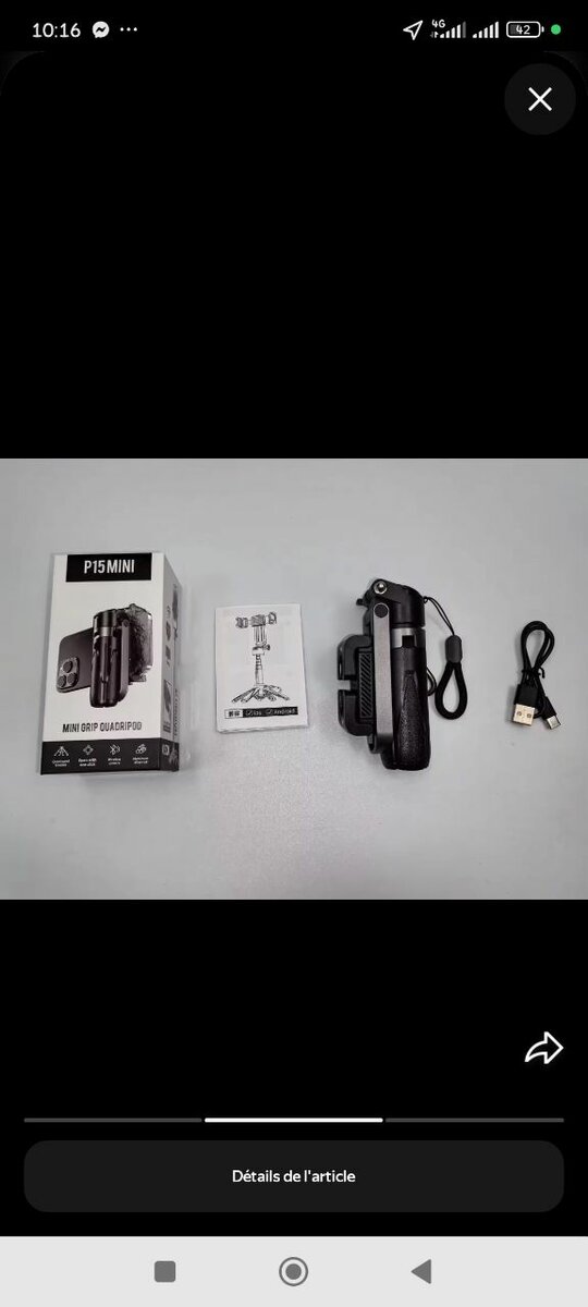 Trépied Selfie Bluetooth Portable