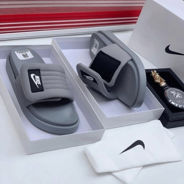 Nike Slides Homme Gris