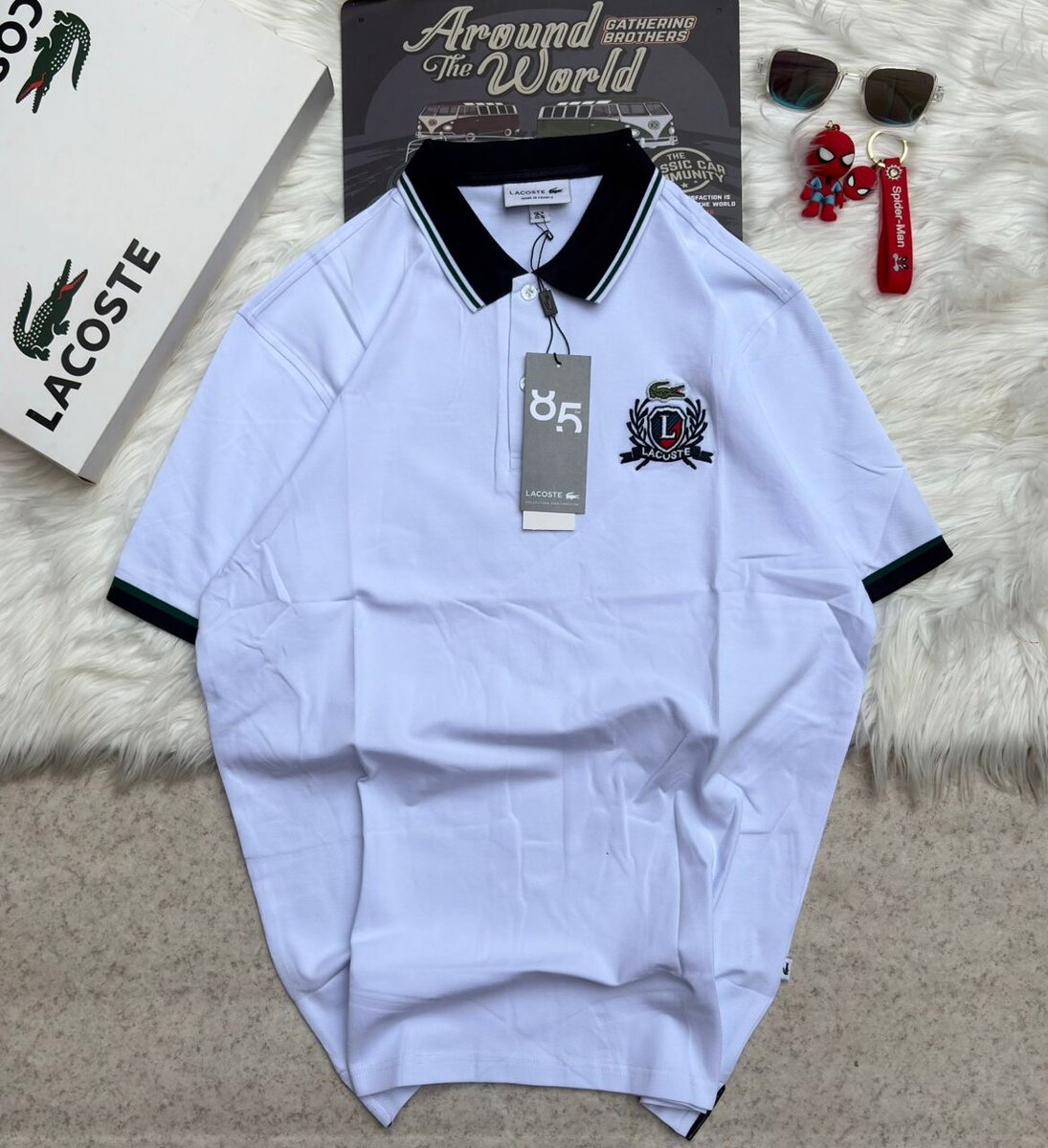 Polo Lacoste homme élégant