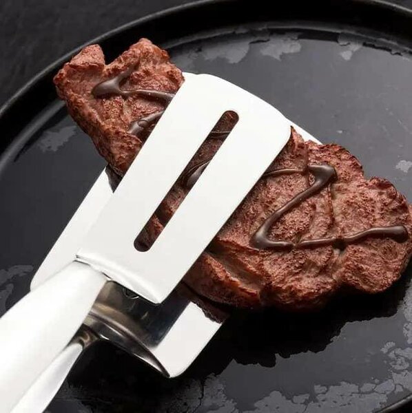 *PINCE SPATULE 2 EN 1 EN INOX