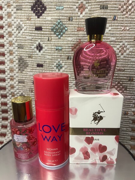 Coffret parfum et déodorant floral