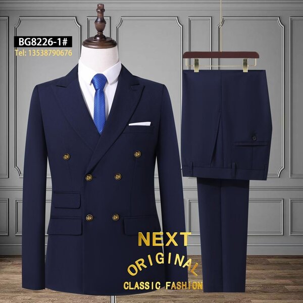 Quality Next double breasted suit