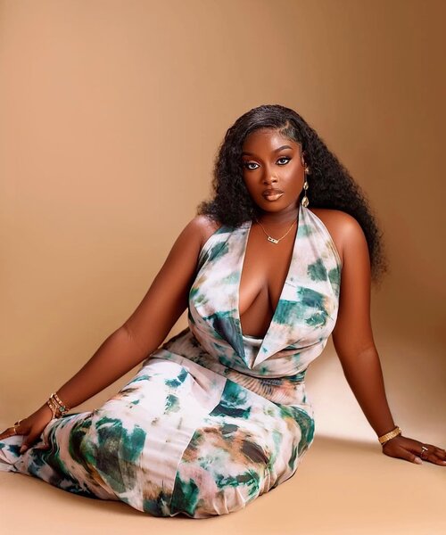 Robe longue élégante imprimée