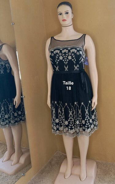 Robe élégante grande taille