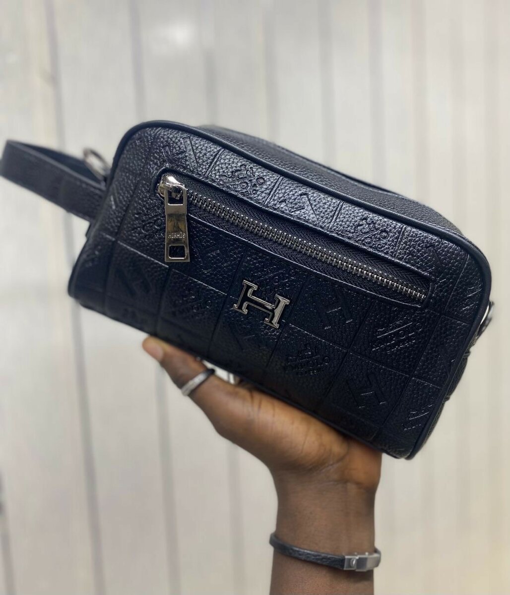 Sacoche en cuir tendance homme