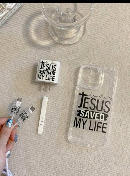 Set Coque Iphone + Chargeur + Cables