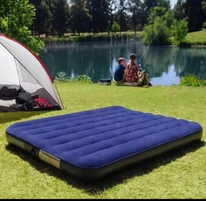 Matelas gonflable+ pompe élect