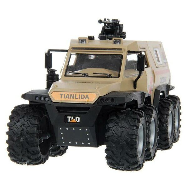 Camion blindé jouet 8 roues