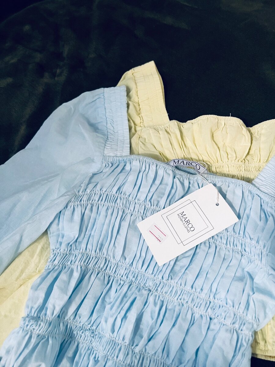 Топ с рукавами