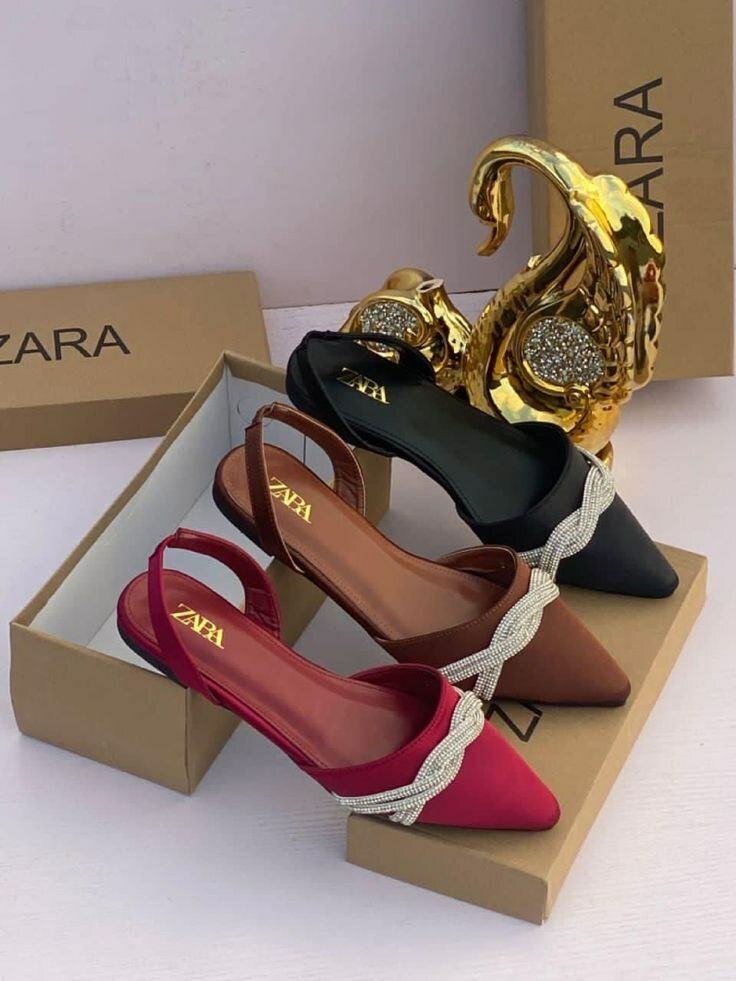 Ballerines élégantes en pointes