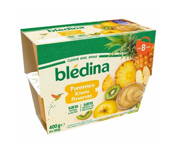 Compote Bébé Fruits Exotiques