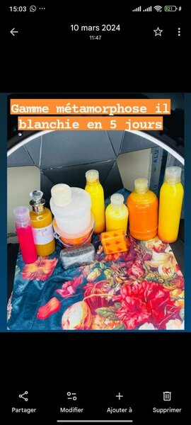 Gamme Métamorphose teint lumin