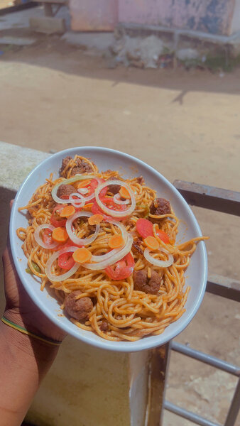 Spaghetti aux boulettes