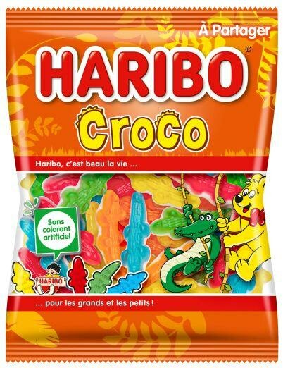Haribo Croco paquet de 165g