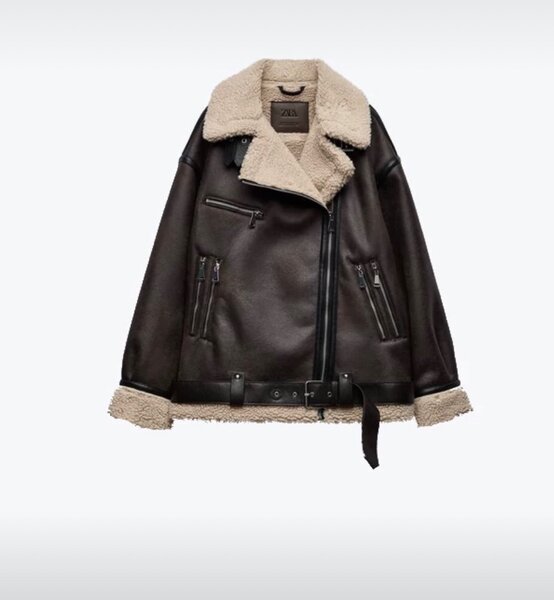 Дубленка под Zara