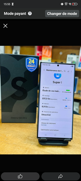 Samsung Galaxy S22 Ultra 128 Go