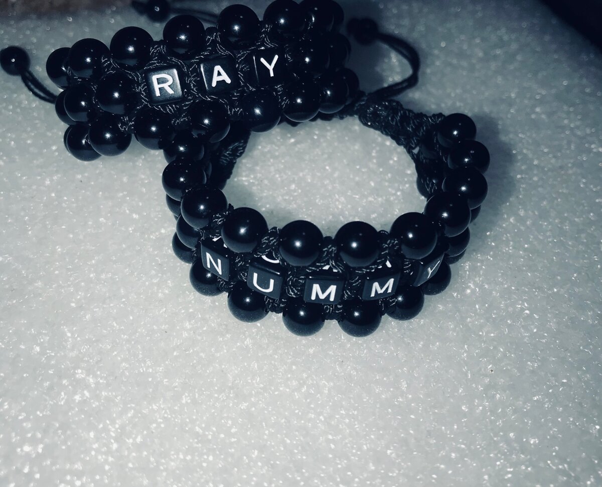 Custom made shamballa bracelet