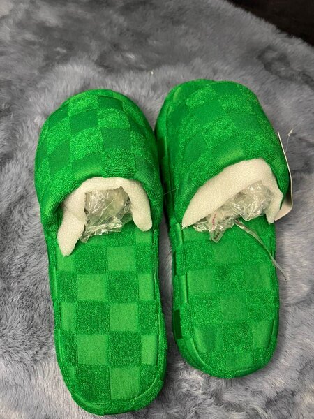 Pantoufles douillettes en velours