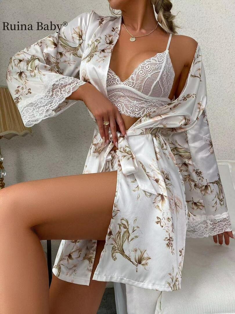 Ladies 3 in 1 Nightwear