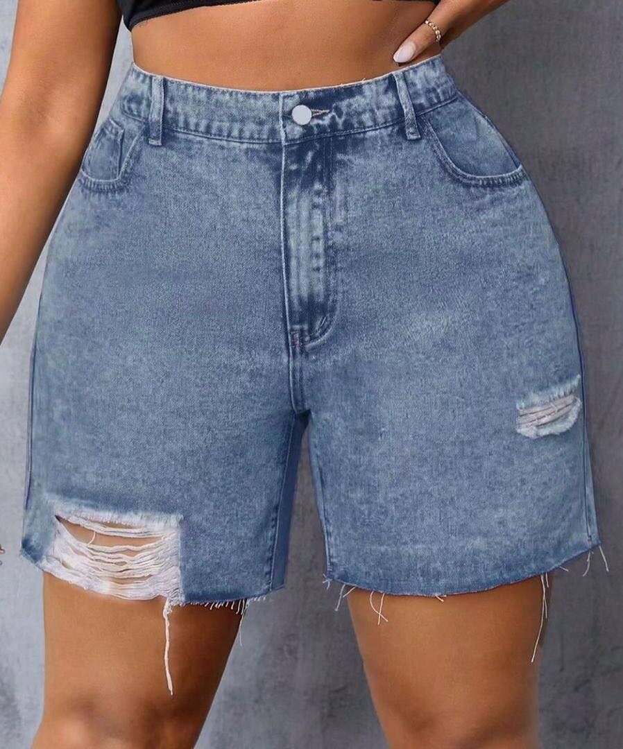 Ladies denim shorts