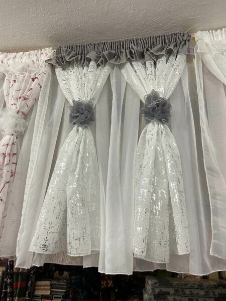 KITCHEN CURTAINS 3 METERS PREMIUM QUALITY DESIGN