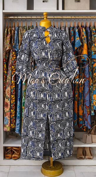 Robe longue chic Ankara