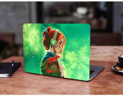 Abstract girl Laptop Back Skin Vinyl Stickers Decal for 13 14 15 15.6 inches Laptop