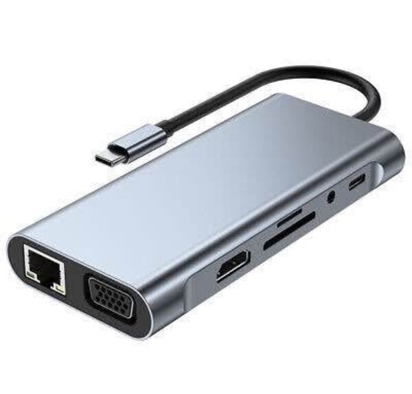 Hub USB-C 11-en-1 Multifonction