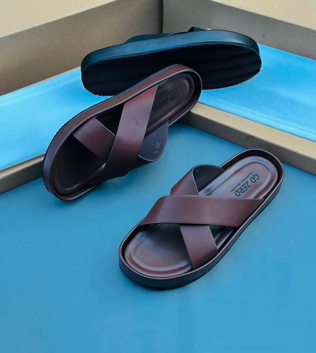Sandales croisés Homme Élégantes