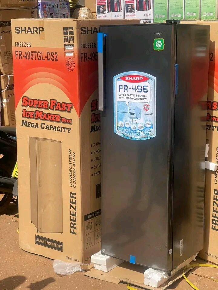 Congélateur Vertical Sharp 495L