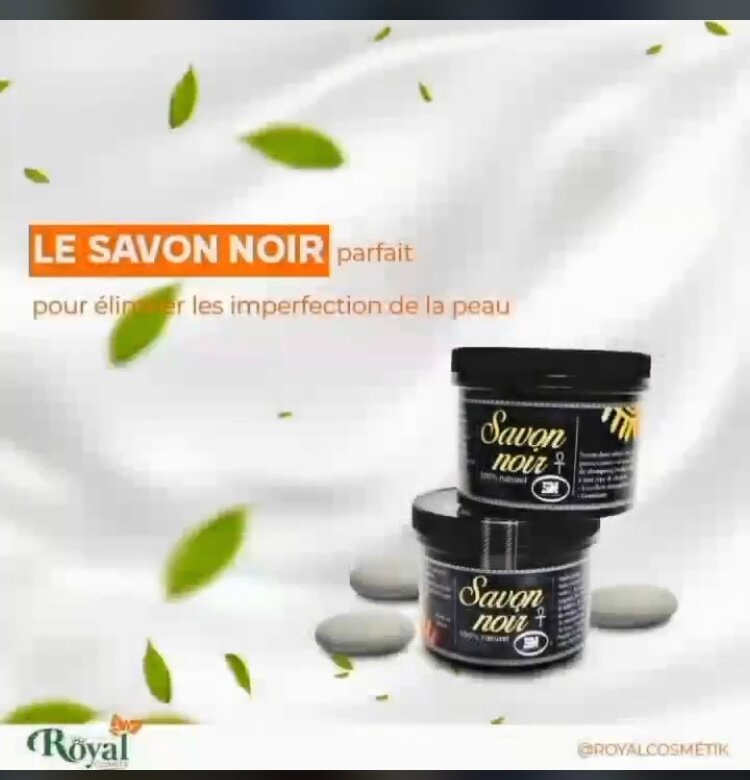 Savon Noir Naturel