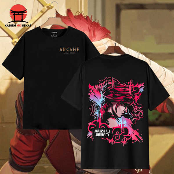 T-SHIRT MANGA ARCANE